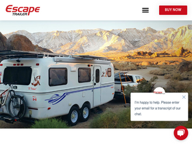 'escapetrailer.com' screenshot