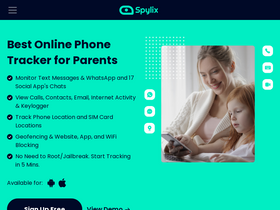 'spylix.com' screenshot