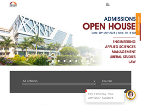 'ncuindia.edu' screenshot