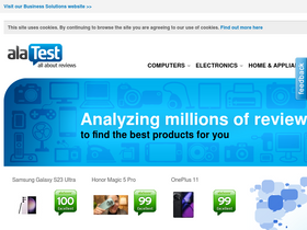 'alatest.com' screenshot