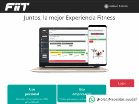 'nutricionyentrenamiento.fit' screenshot