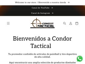 Condortactical website screenshot