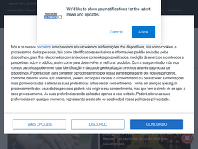 'noticiasdeaveiro.pt' screenshot
