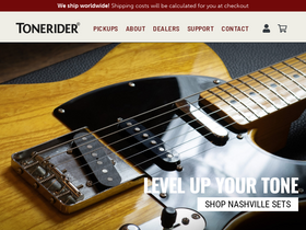 'tonerider.com' screenshot