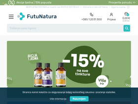'futunatura.hr' screenshot