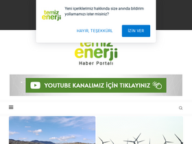 'temizenerji.org' screenshot