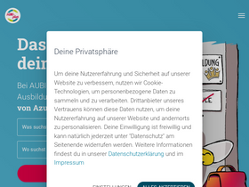 'aubi-plus.de' screenshot