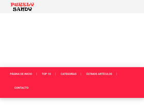 'purelysandy.com' screenshot