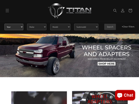 'titanwheelaccessories.com' screenshot