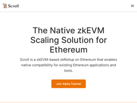 'scroll.io' screenshot