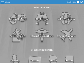 'shouselaw.com' screenshot