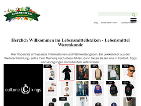 'lebensmittel-warenkunde.de' screenshot