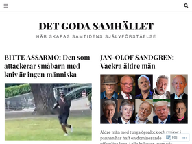 'detgodasamhallet.com' screenshot