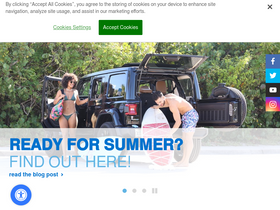 'ronjonsurfshop.com' screenshot