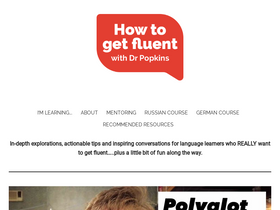 'howtogetfluent.com' screenshot