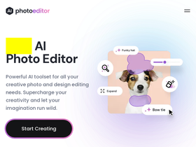 Photo Editor AI - Remove unwanted objects, people, blemishes, or text from their images in seconds.