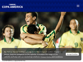 'copaamerica.com' screenshot