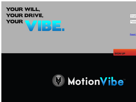 'motionvibe.com' screenshot