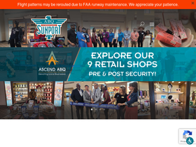 'abqsunport.com' screenshot