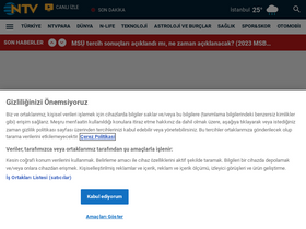 'ntv.com.tr' screenshot