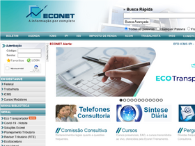 'econeteditora.com.br' screenshot
