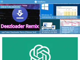 'vidabytes.com' screenshot