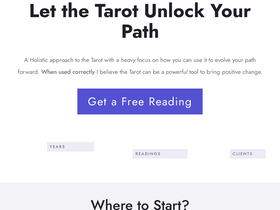 'thetarot.guru' screenshot