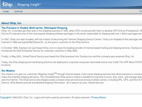 'iship.com' screenshot