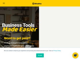 'ikhokha.com' screenshot