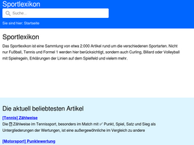 'sportlexikon.com' screenshot