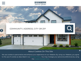 'drhorton.com' screenshot