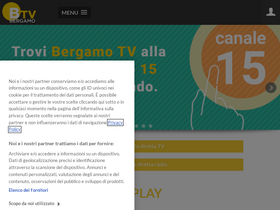 'bergamotv.it' screenshot