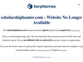 scholarshiphunter.com