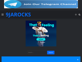 '9jarocks.com' screenshot
