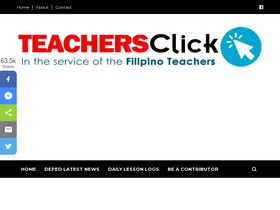 'teachersclick.com' screenshot