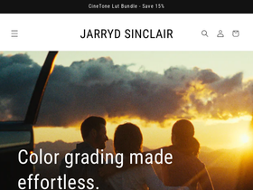 jarrydsinclair.com homepage screenshot