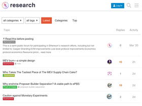 'ethresear.ch' screenshot