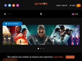 'gamebillet.com' screenshot