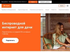 'skylink.ru' screenshot