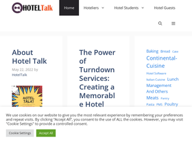 'hoteltalk.app' screenshot