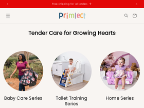 primlect.com homepage screenshot