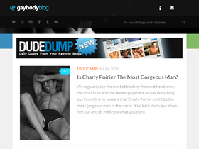 'gaybodyblog.com' screenshot