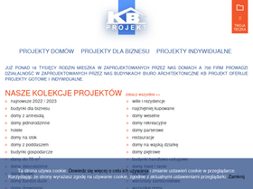 'kbprojekt.pl' screenshot