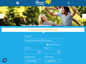 'flowercampings.com' screenshot