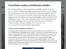 'bblat.se' screenshot