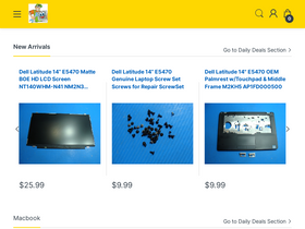 'gotlaptopparts.com' screenshot