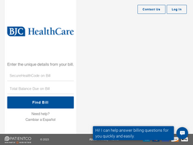 'bjcwallet.org' screenshot