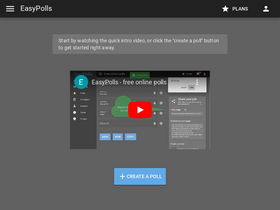 'easypolls.net' screenshot