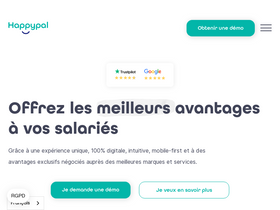 'happypal.fr' screenshot