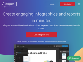 'infogram.com' screenshot